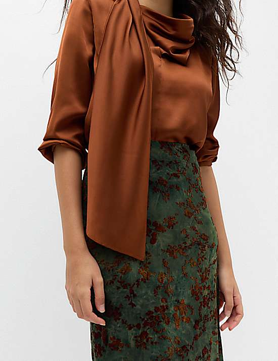 Tailored Striped Longline Waistcoat