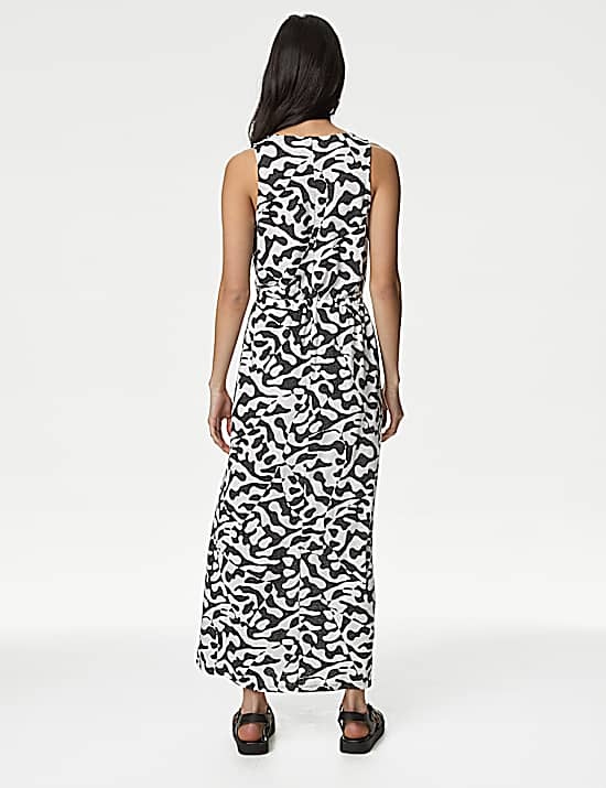 Tailored Striped Longline Waistcoat