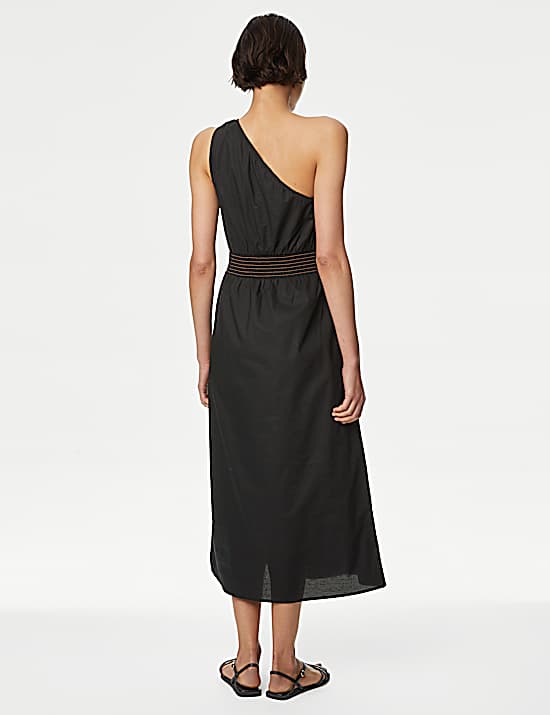 Tailored Striped Longline Waistcoat