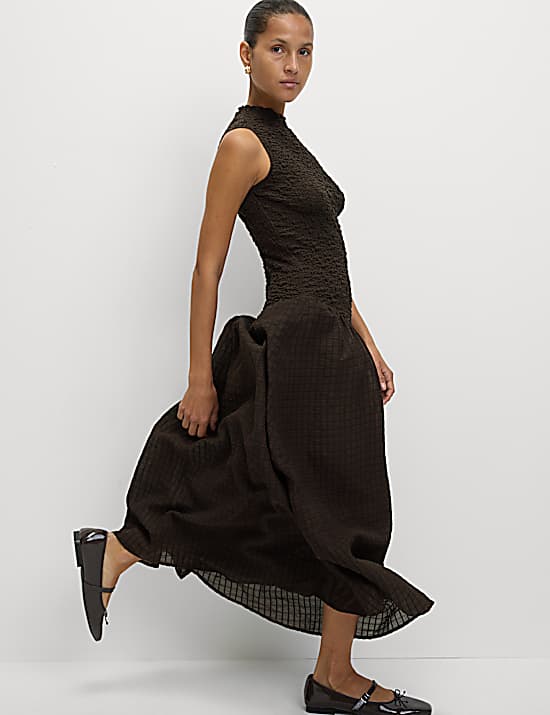 Tailored Striped Longline Waistcoat