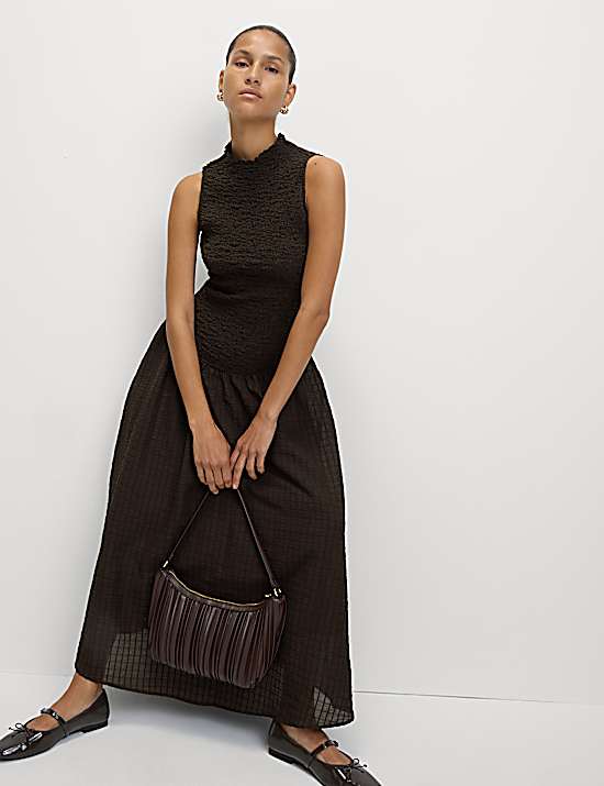 Tailored Striped Longline Waistcoat