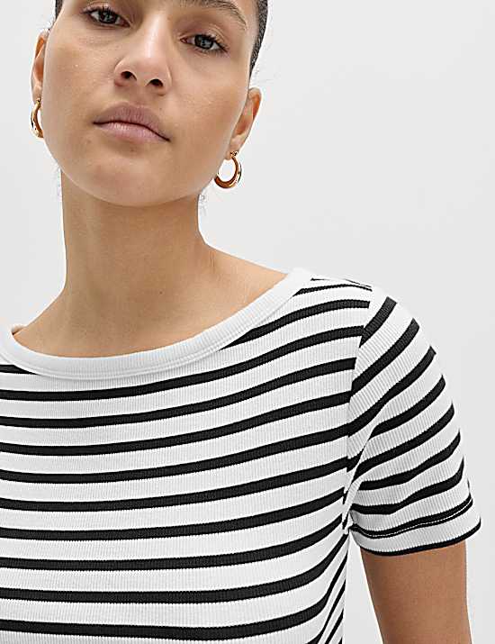 Tailored Striped Longline Waistcoat