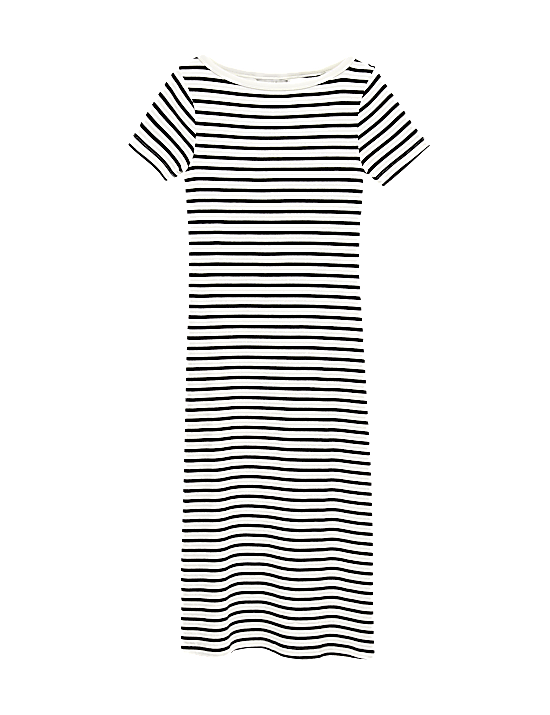 Tailored Striped Longline Waistcoat