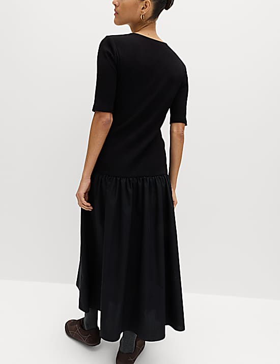 Tailored Striped Longline Waistcoat