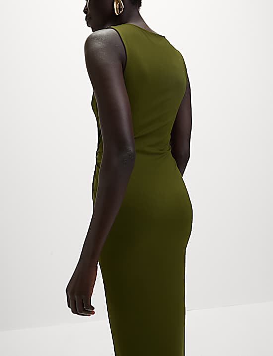 Tailored Striped Longline Waistcoat