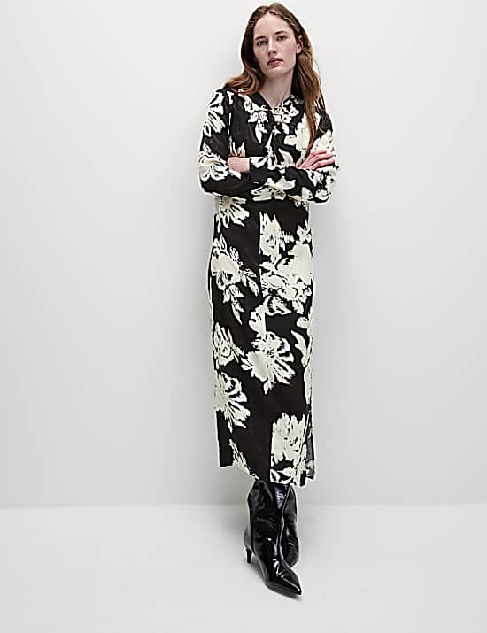 Tailored Striped Longline Waistcoat