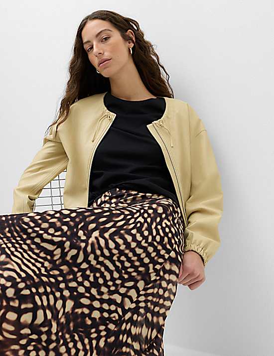 Tailored Striped Longline Waistcoat