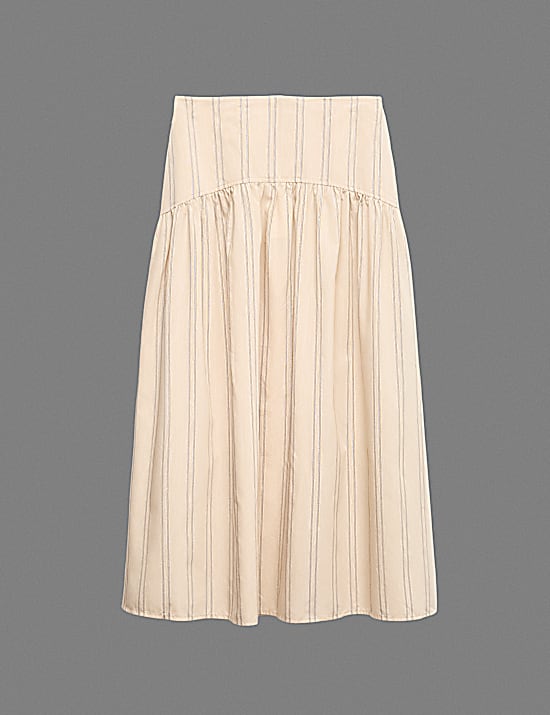 Tailored Striped Longline Waistcoat