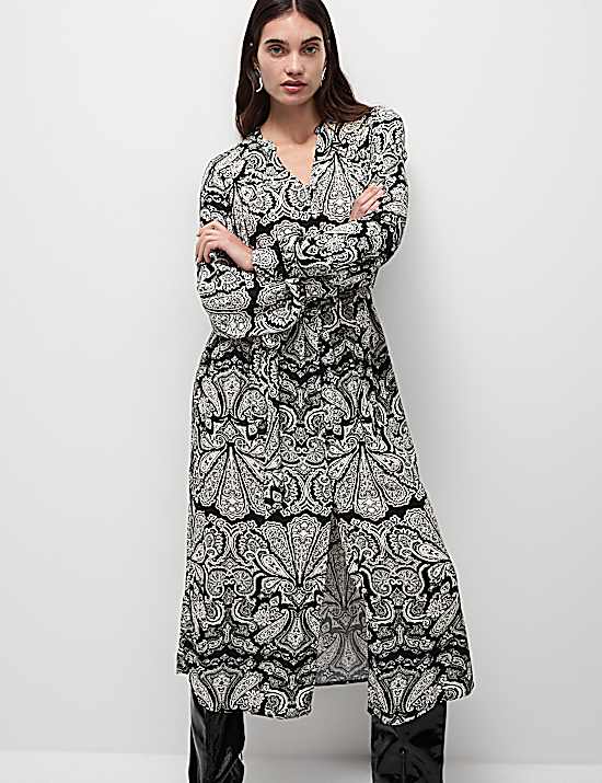 Tailored Striped Longline Waistcoat
