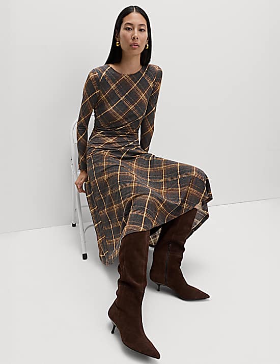 Tailored Striped Longline Waistcoat