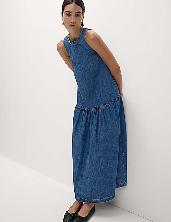 Tailored Striped Longline Waistcoat