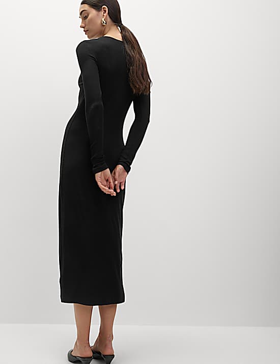 Tailored Striped Longline Waistcoat