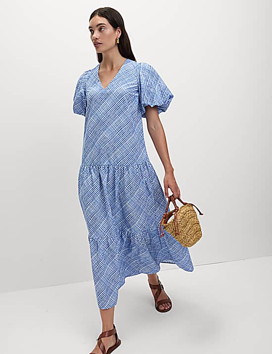 Tailored Striped Longline Waistcoat
