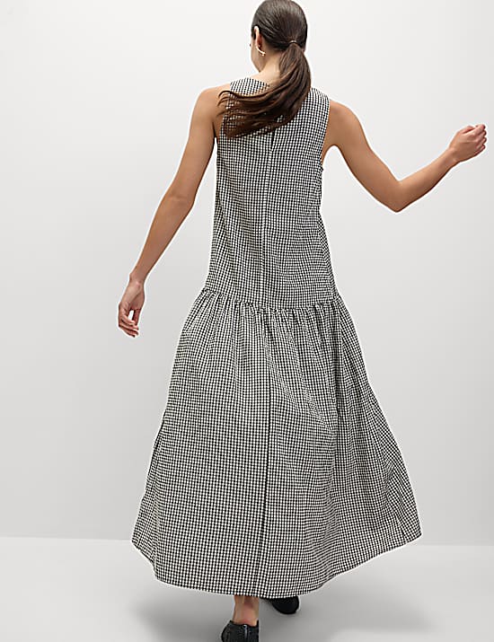 Tailored Striped Longline Waistcoat