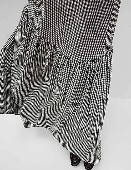 Tailored Striped Longline Waistcoat
