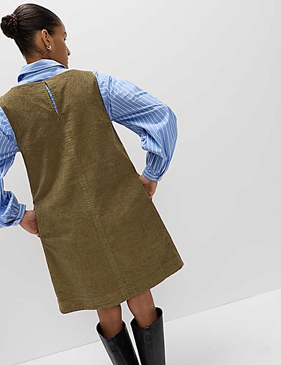 Tailored Striped Longline Waistcoat