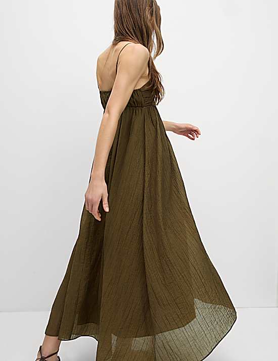 Tailored Striped Longline Waistcoat