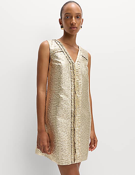 Tailored Striped Longline Waistcoat