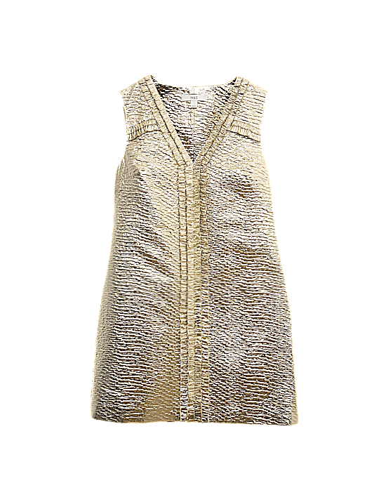 Tailored Striped Longline Waistcoat