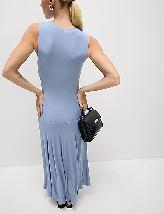 Tailored Striped Longline Waistcoat