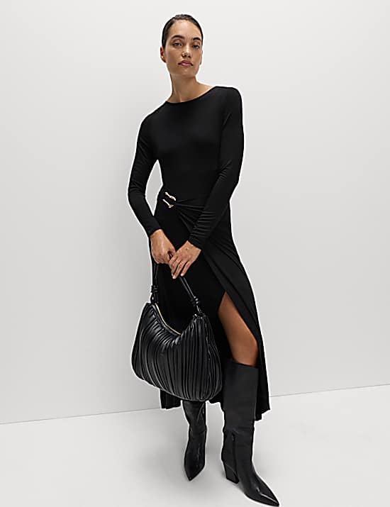 Tailored Striped Longline Waistcoat