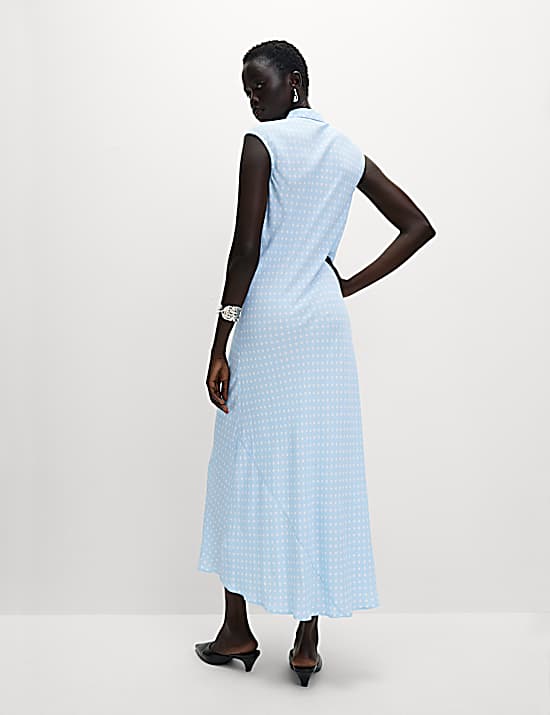 Tailored Striped Longline Waistcoat