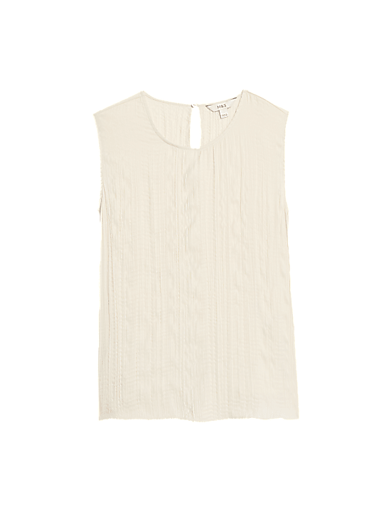 Tailored Striped Longline Waistcoat