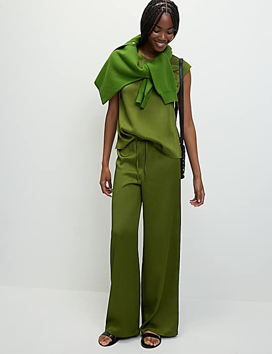 Tailored Striped Longline Waistcoat