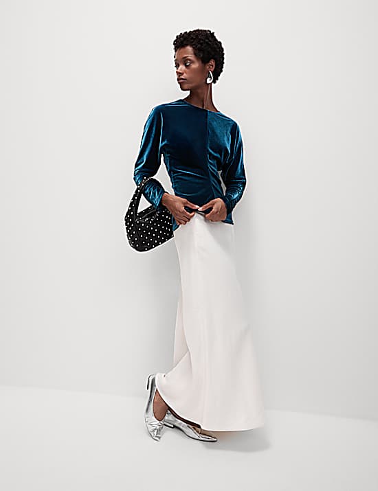 Tailored Striped Longline Waistcoat
