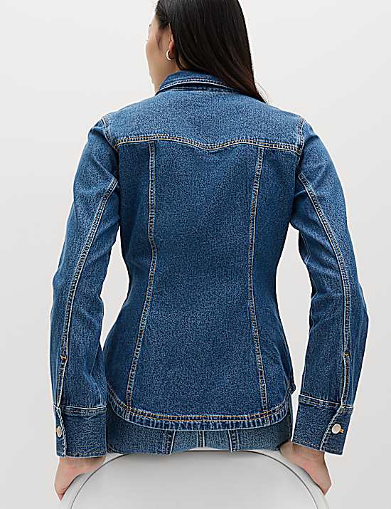 Tailored Striped Longline Waistcoat