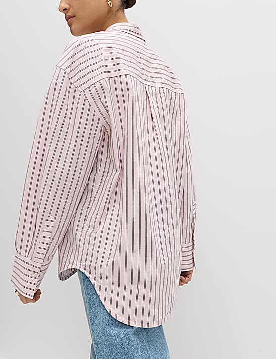 Tailored Striped Longline Waistcoat