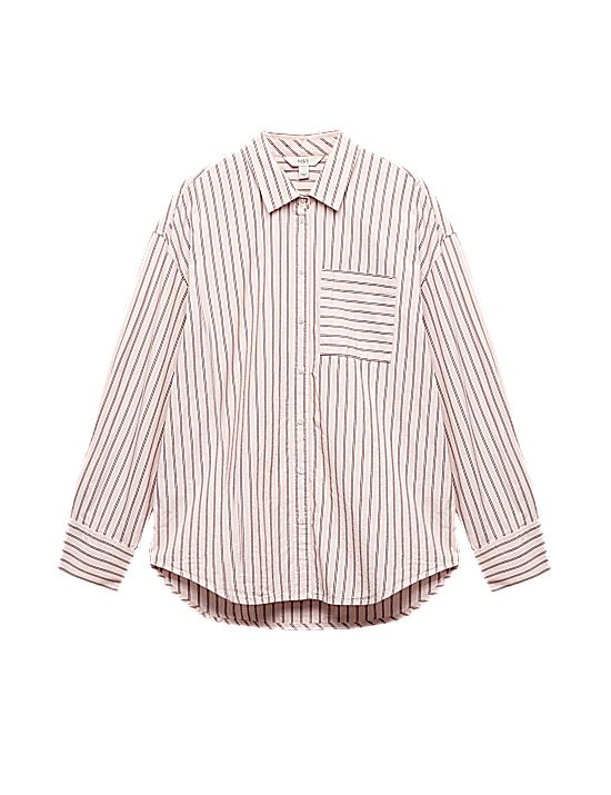 Tailored Striped Longline Waistcoat