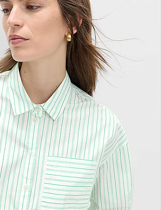 Tailored Striped Longline Waistcoat