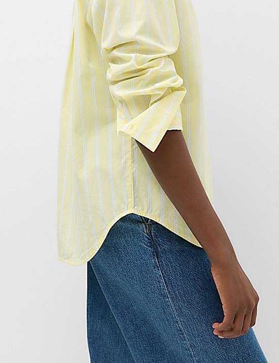 Tailored Striped Longline Waistcoat