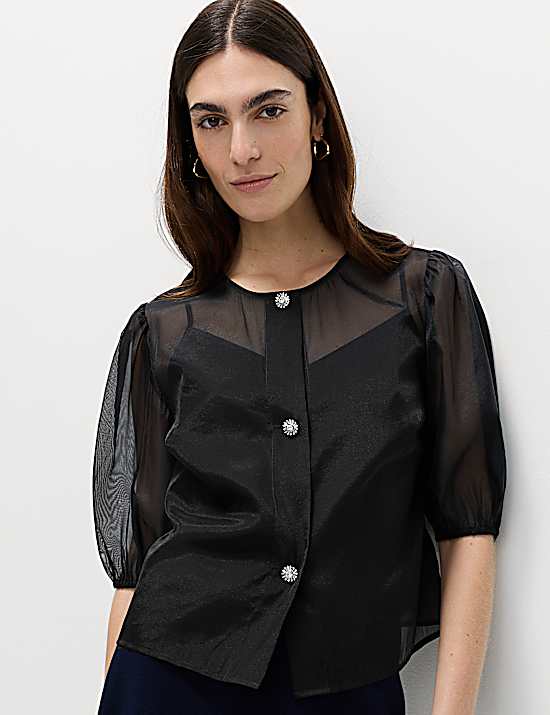 Tailored Striped Longline Waistcoat