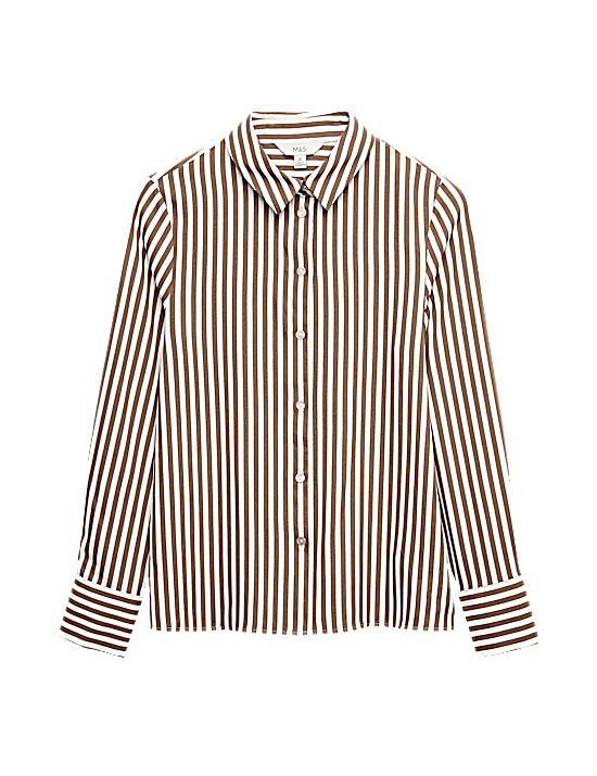 Tailored Striped Longline Waistcoat