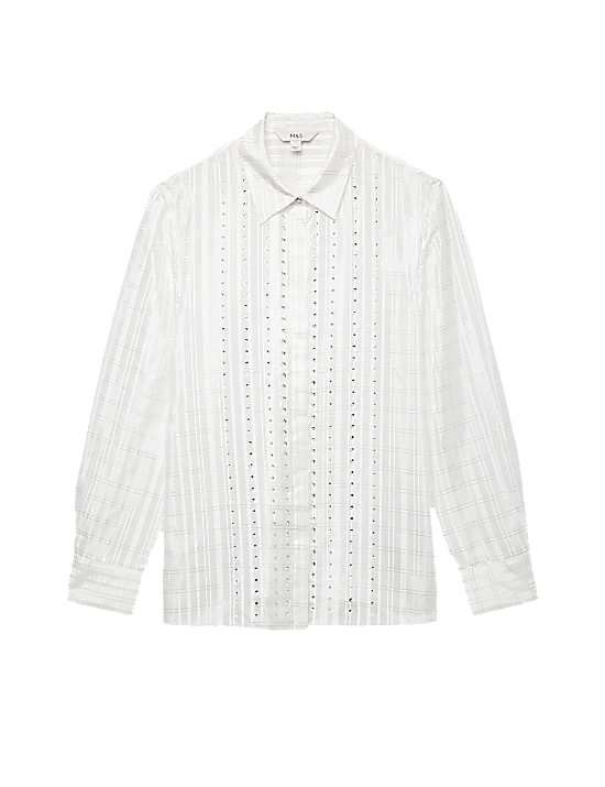 Tailored Striped Longline Waistcoat
