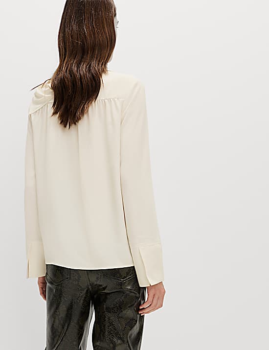 Tailored Striped Longline Waistcoat