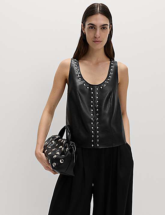 Tailored Striped Longline Waistcoat