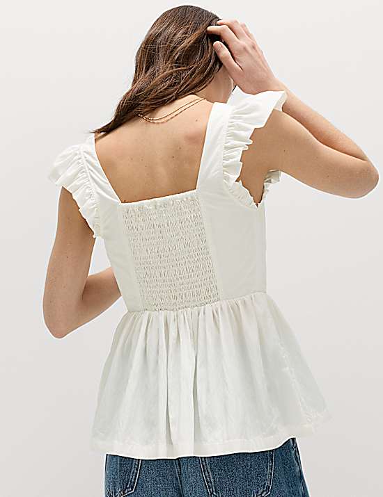 Tailored Striped Longline Waistcoat