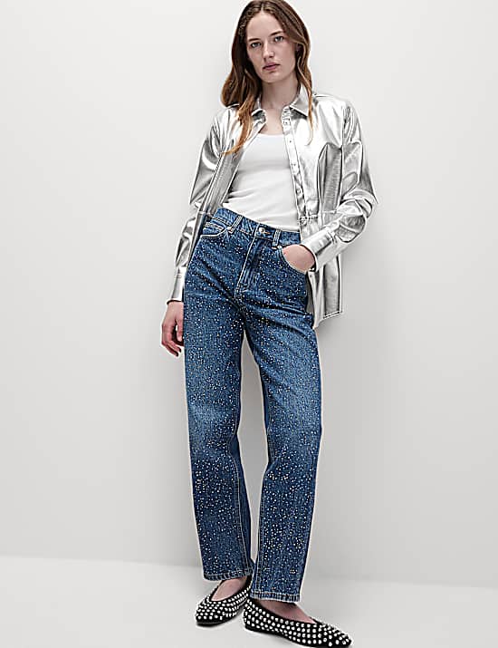 Tailored Striped Longline Waistcoat