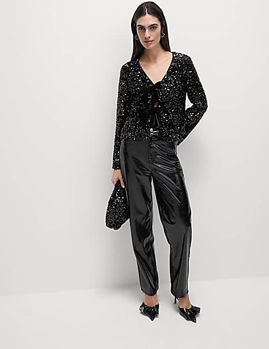 Tailored Striped Longline Waistcoat