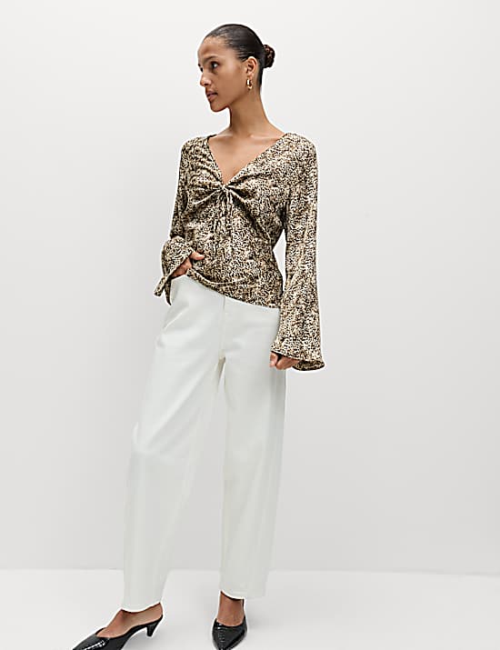 Tailored Striped Longline Waistcoat