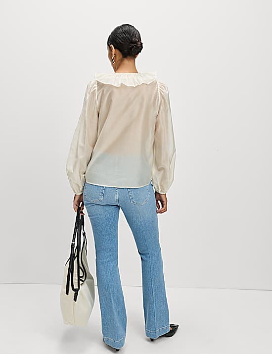 Tailored Striped Longline Waistcoat
