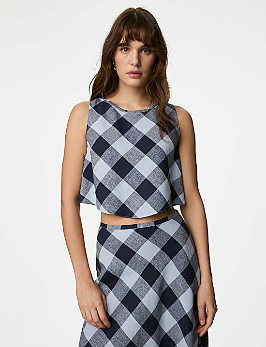 Tailored Striped Longline Waistcoat