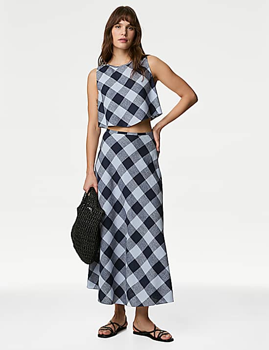 Tailored Striped Longline Waistcoat