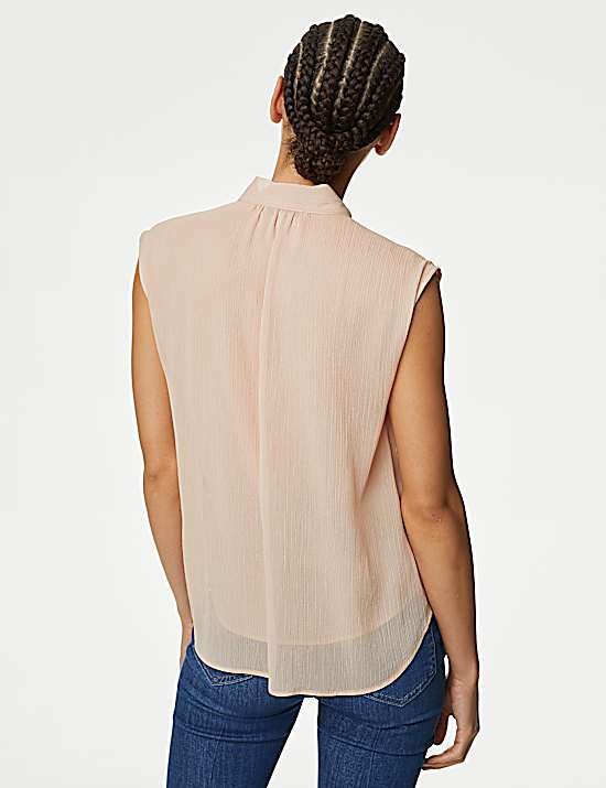Tailored Striped Longline Waistcoat