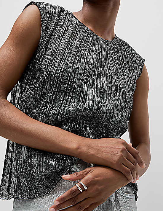 Tailored Striped Longline Waistcoat