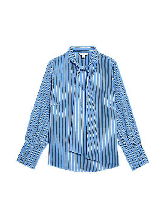 Tailored Striped Longline Waistcoat