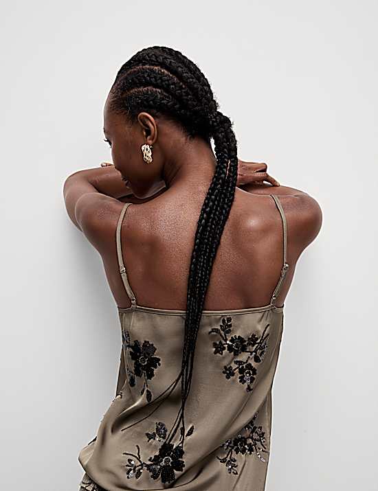 Tailored Striped Longline Waistcoat
